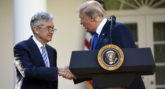 Donald Trump Jerome Powell