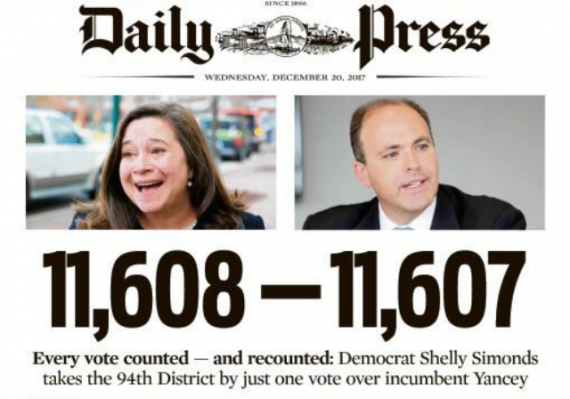 Virginia Daily Press Headline