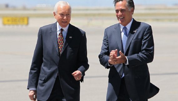 Orrin Hatch Mitt Romney