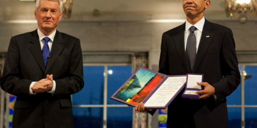 Former Secretary Of Nobel Committee Says Obama's Peace Prize Was A Mistake