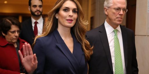Hope Hicks Out as Communications Director