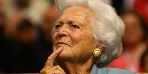 Barbara Bush, Wife And Mother Of Presidents, Dies At 92