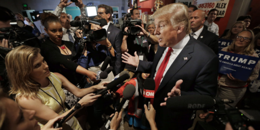 The Cynical Truth Behind Trump's Attacks On The News Media