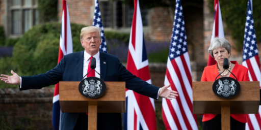 Trump's Embarrassing Visit To The United Kingdom