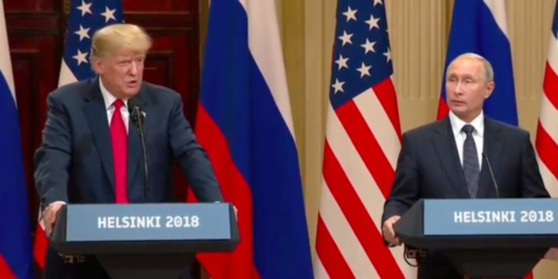 Majority Disapproves Of Trump's Handling Of Russia In Wake Of Summit