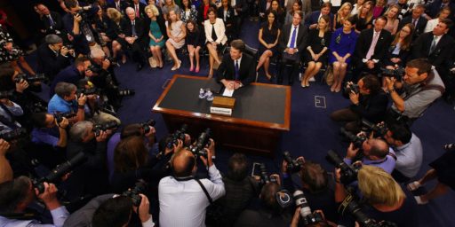 The Kavanaugh Nomination Heads Toward Its Inevitable Outcome