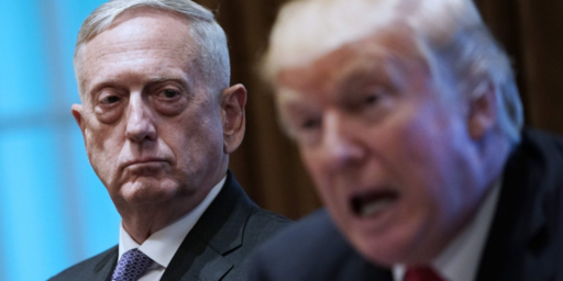 James Mattis On The Way Out? It Sure Looks That Way