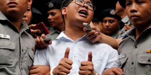Myanmar Sentences Reporters To Prison For Reporting On Rohingya Muslims