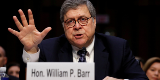 William Barr Appears To Sail Through Confirmation Hearing