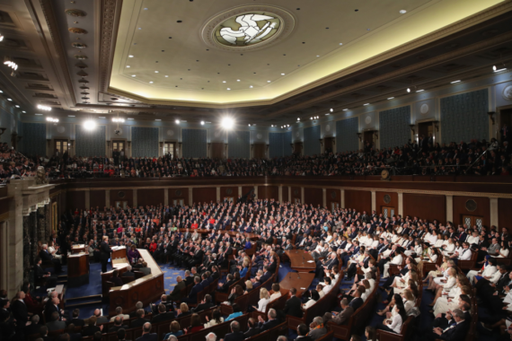 Trump Talks Unity While Preaching Hardline Partisanship At State Of The ...