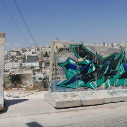 West Bank Separation Wall Hebron Israel