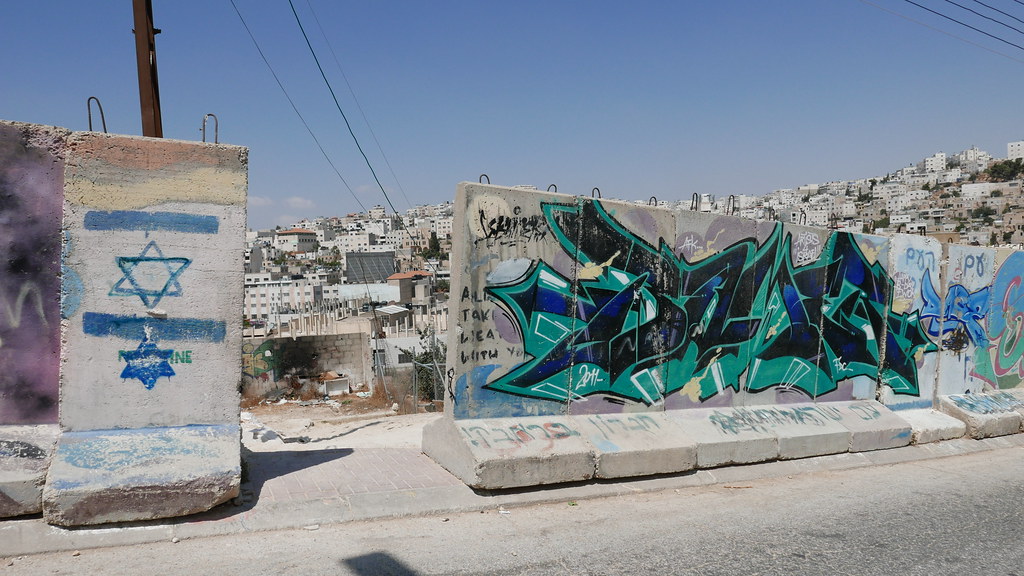 West Bank Separation Wall Hebron Israel