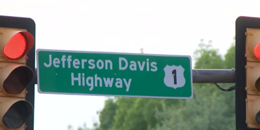 Jefferson Davis Highway Slowly Going Away