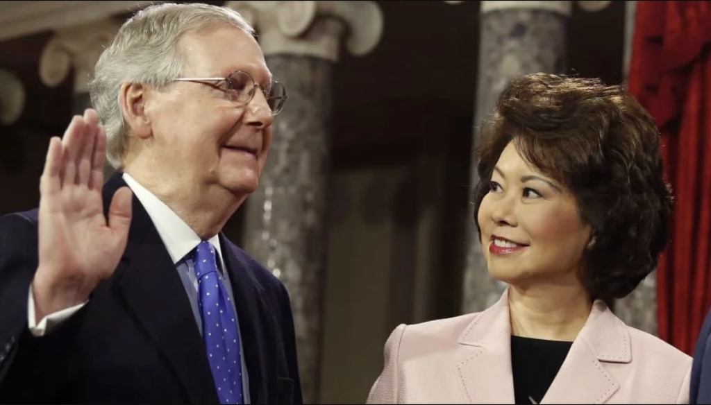 Mitch McConnell And Wife Tied To Favortism At Transportation Department ...