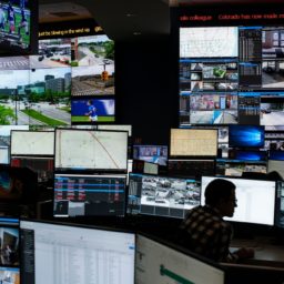police cameras surveillance monitoring detroit