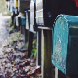 high-resolution photo of post, road, street, spring, green, letter, color, communication, blue, box, mailbox, mail, art, mailboxes, message, postal, letters, postbox, shape, contact, letterbox, postage, mailing, correspondence, urban area, e mail