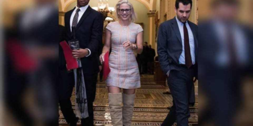 Kyrsten Sinema Facing Blowback For Being The Senator She Said She'd Be