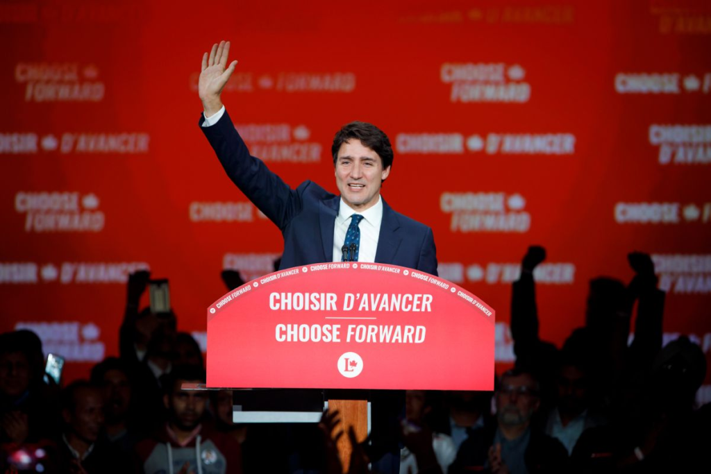 Trudeau Holds On To Power In Minority Government