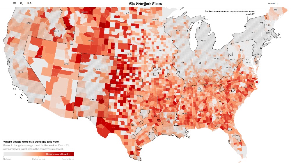 Partisan Effects on Response to Covid19 Outside the Beltway