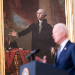 President Joe Biden delivers remarks on the passing of the bipartisan Infrastructure Investment and Jobs Act, Tuesday, August 10, 2021, in the East Room of the White House. (Official White House Photo by Adam Schultz)