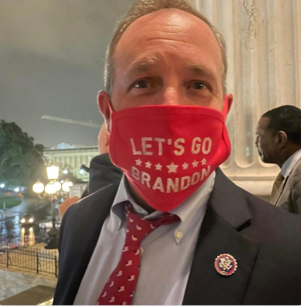 How the 'Let's Go, Brandon' meme made its way to the floor of Congress : NPR