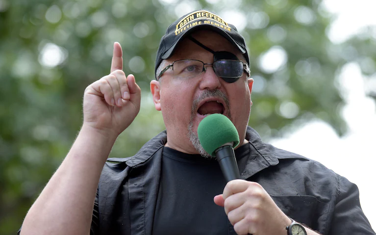 Stewart Rhodes, Oath Keeper leader, fatass loser POS