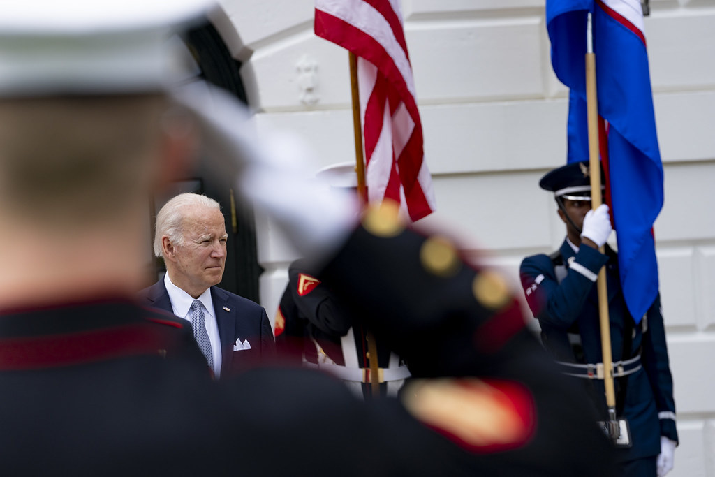 President Joe Biden welcomes ASEAN leaders to the White House,Thursday, May 12, 2022, on the South Lawn. (Official White House Photo by Erin Scott)