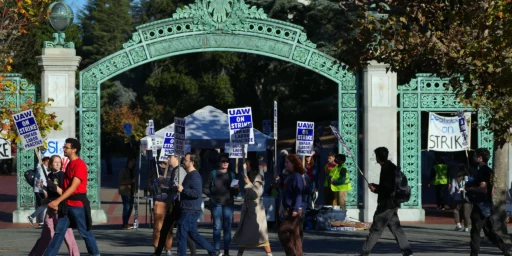 University of California TAs and Postdocs on Strike!
