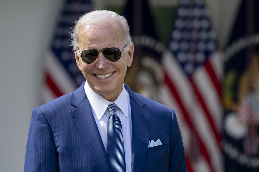 President Joe Biden delivers remarks on lowering healthcare costs, Tuesday, September 27, 2022, in the Rose Garden of the White House.