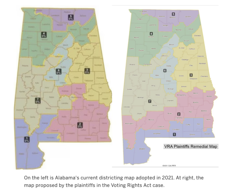 Proposed New Congressional Map for Alabama – Outside the Beltway