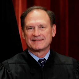 U.S. Supreme Court Associate Justice Samuel Alito, Jr is seen during a group portrait session for the new full court at the Supreme Court in Washington, U.S., November 30, 2018. REUTERS/Jim Young