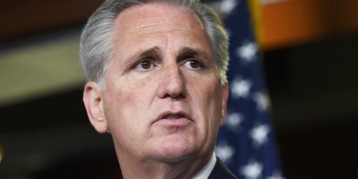 Could Kevin McCarthy's Replacement be . . . Kevin McCarthy?