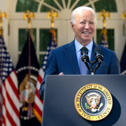 President Joe Biden announces new efforts by his Administration to crack down on junk fees, Wednesday, October 11, 2023, in the White House Rose Garden.