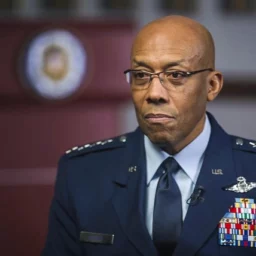 Air Force Gen. Charles Q. Brown Jr., chairman of the Joint Chiefs of Staff. NBC News. February 12, 2024.