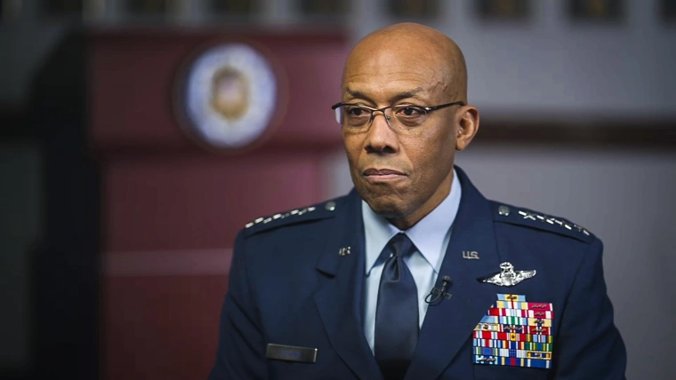 Air Force Gen. Charles Q. Brown Jr., chairman of the Joint Chiefs of Staff. NBC News. February 12, 2024.