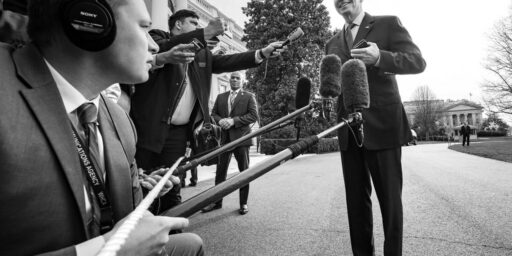 President Joe Biden talks to reporters before boarding Marine One on the South Lawn of the White House, Wednesday, March 23, 2022, for his trip to Europe.